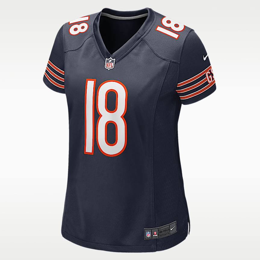 Rome Odunze Chicago Bears Men's Nike Dri-FIT NFL Limited Jersey